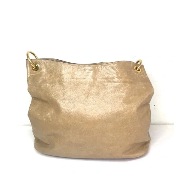 Authentic Prada brown leather shoulder bag - Picture 4 of 16